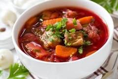 Летен борш с пресни зеленчуци