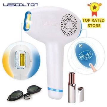 3 в 1 IPL епилация ледено студена Епилатор Постоянен Laser за дома Bikini Trimmer Electric Photorejuvenation Depilador