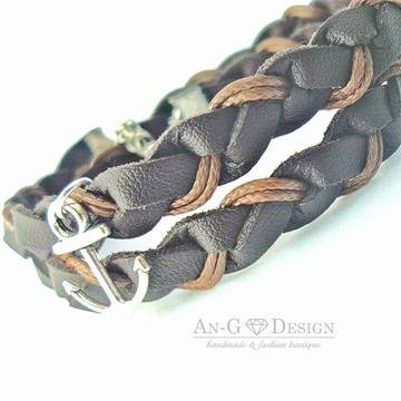 Стилна Гривна Lucky Anchor