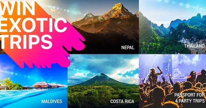 Спечелете пътуване до Малдивите, Коста Рика, Непал или Тайланд