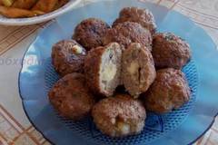 Пържени кюфтета с кашкавал