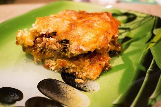 Лазаня от тиквички със сирена