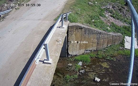 Отново посегнаха на камера за видеонаблюдение, която следи за потенциално наводнение