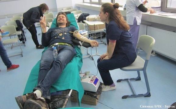 Днес даряваме кръв в мола