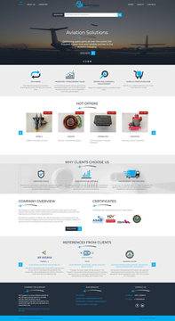 Изработка на дизайн за сайта SWSupport