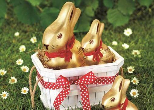 Спечелете 42 комплекта с шоколадови зайчета Lindt за Великден