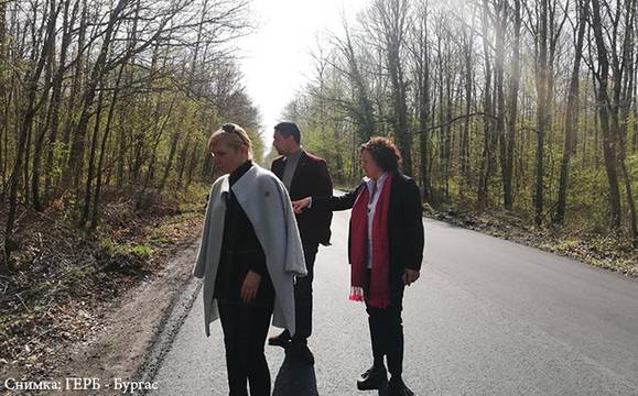 Нови 10 км. от пътя Царево – Малко Търново са отремонтирани