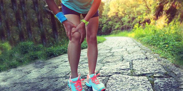 Коляно на бегача