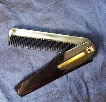 Гребен за брада и коса – сгъваем