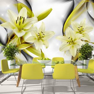 Фототапет Flirtatious Flowers