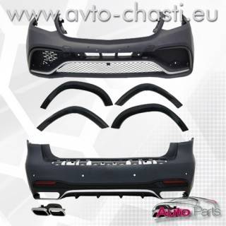 ТУНИНГ БРОНИ И РАЗДУВКИ НА КАЛНИЦИТЕ ТИП AMG MERCEDES GLS X166