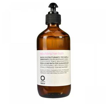 OWay Organic Way Rebuilding hair bath Възстановяващ шампоан за много увредени и изтощени коси 950мл