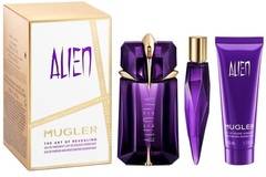 Дамски комплект Thierry Mugler Alien EDP 60ml, EDP 10ml и душ гел 50ml