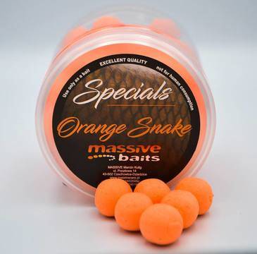 Поп ъп топчета Massive Baits Pop Up Orange Snake