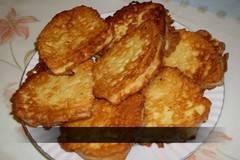 Пържени филийки с кисело мляко за закуска