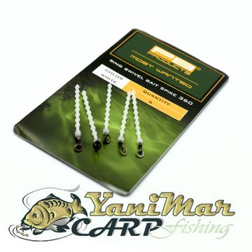 Бързи връзки Pb Products Ring Swivel Bait Spike 360, шипове за риболов 5 бр.