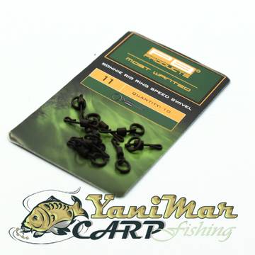 Вирбели Pb Products Ronnie rig ring speed swivel 11