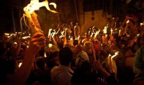 Благодатният огън-Божие послание-научно доказано!