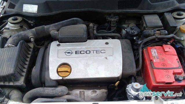 Opel Astra G с газова уредба Lovato