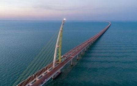 В Кувейт бе открит най-дългият мост в света (СНИМКИ)