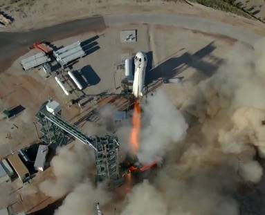 УСПЕХ! Частният американски кораб Ню Шепърд изведе в космоса 38 научни експеримента!