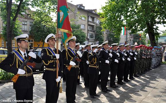 Бургас отбелязва 130 години от създаването на 24-ти пехотен Черноморски полк