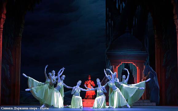 Спектакълът на Бургаската опера „Баядерка“ получи награда „Златна муза“