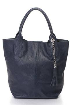 Дамска Кожена Чанта за шопинг – Pia Sassi