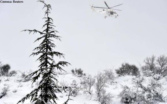Седем души бяха затрупани от лавина в Сибир