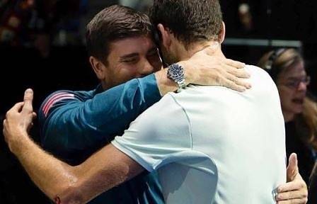 Дани Валверду се сбогува с Григор. Тенисистът вече е в Рим и тренира с баща си