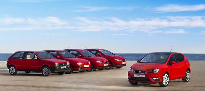 Еволюцията при производството на SEAT