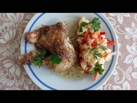 Печено Пиле на Фурна по Родопски