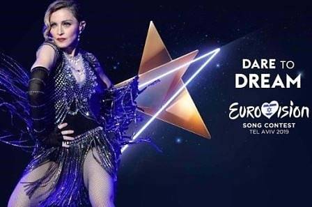 Мадона пристигна в Израел за участието си на финала на „Евровизия“ 2019