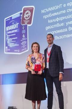 Sanofi спечели световната награда за иновации „Продукт на годината“ за Novanight