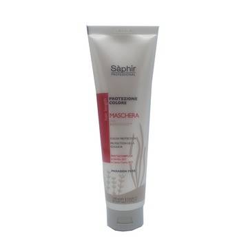 Био маска за защита за цвета на косата с боровинки и каму каму Saphir Professional Keramare Color Mask 150ml