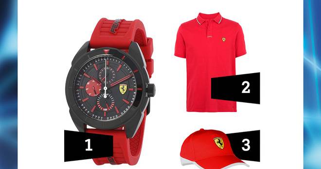 Спечелете всяка седмица Ferrari награди – часовник, тениска и шапка