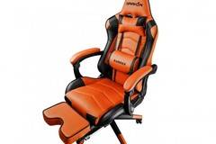 Геймърски стол Raidmax Drakon DK709OG Gaming Chair черен оранжев4.002