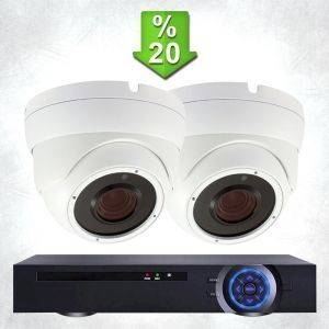Промоционален пакет за видеонаблюдение – 2 камери за употреба на закрито и NVR