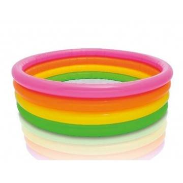 Intex Голям детски басейн с 4 ринга
