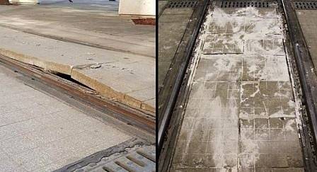 Повдигнати и счупени плочки по „Графа“ 10 дни след откриването