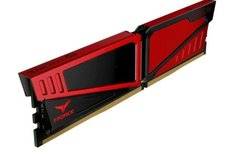 Team Group T-Force Vulcan 8GB 2666MHz CL15 DDR4 памет червен артикул TLRED48G2666HC15B01