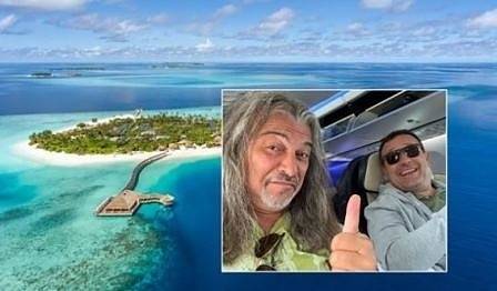 Маги Халваджиян заведе Димитър Рачков на Малдивите