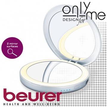 BEURER BS 39 Козметично огледало 3x и powerbank 3000 mAh