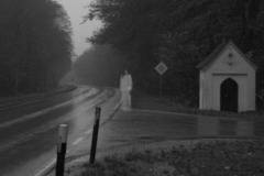 Ямбол настръхна: Ужасяващ дух на млада жена изскача на пътя