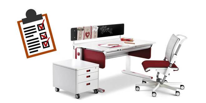checklist при избор на бюро и стол за бъдещия ученик