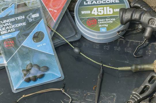 Тежести Nash Tungsten Oval Leadcore Bead, за риболов