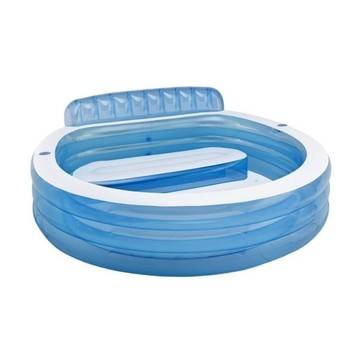 Intex Семеен надуваем басейн със седалка