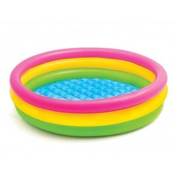 Intex Детски надуваем басейн 3 цвята голям