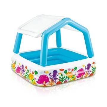 Intex Детски надуваем басейн със сенник