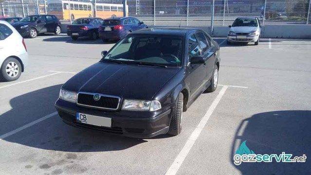 Skoda Octavia със газова уредба Agis